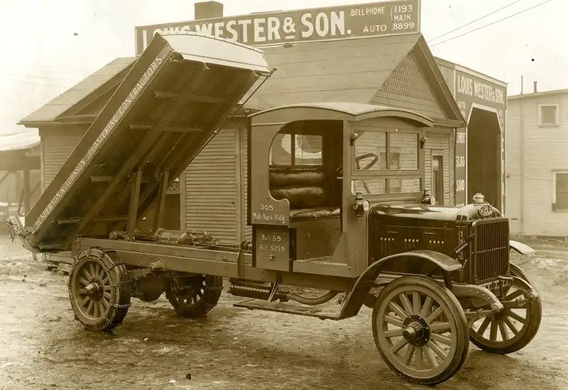Henderson Johnson Vintage Truck