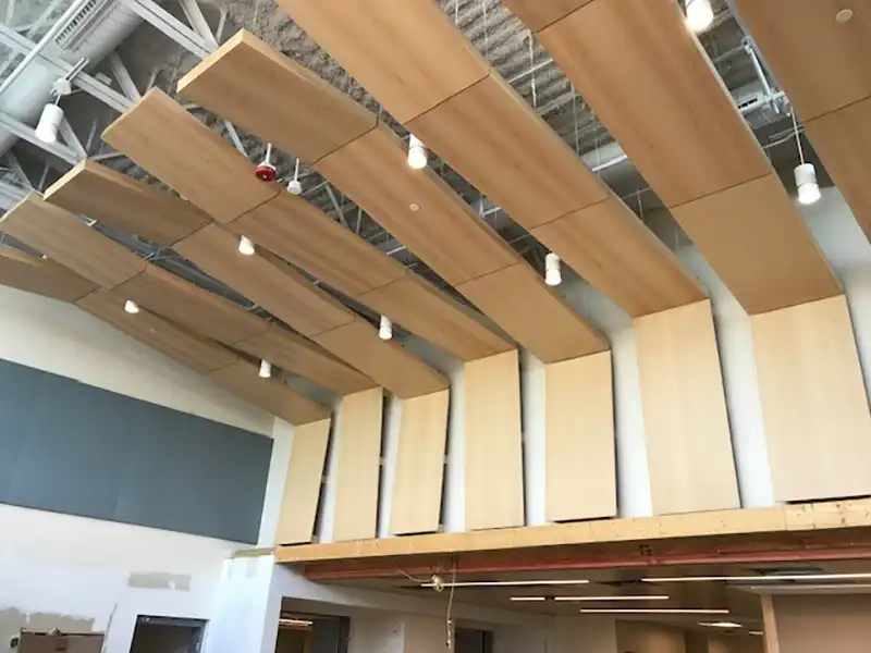 Wood Panel Ceiling
